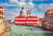 Venedik Günlük Maliyet Rehberi