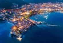 budva manzara, karadağda oturum