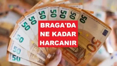 Braga'da ne kadar harcanır