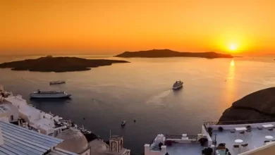 Santorini günbatımı turu