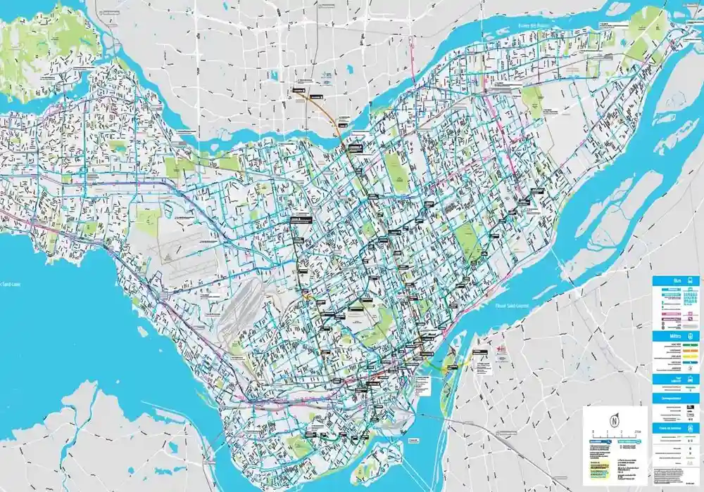Montreal-Ulasim-Rehberi-Baglanti-Haritasi