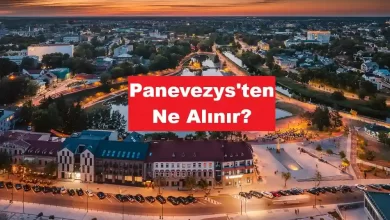 Panevezys'ten ne alınır