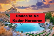 Rodos'ta ne kadar harcarım