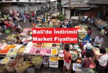 Bali'de indirimli market fiyatları
