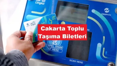 Cakarta Toplu Taşıma Biletleri