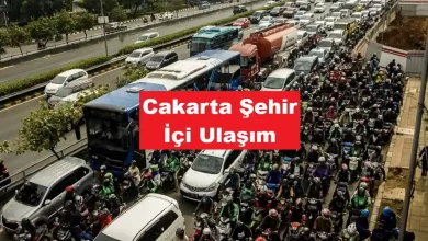 Cakarta Şehir İçinde Ulaşım