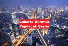 cakarta ücretsiz yapılacak şeyler