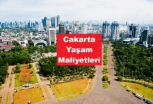 cakarta yaşam maliyetleri