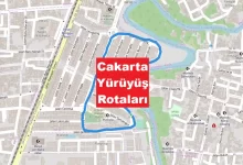 Cakarta Yürüyüş Rotaları