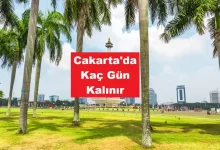 cakarta'da kaç gün kalınır