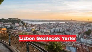 Lizbon gezilecek yerler