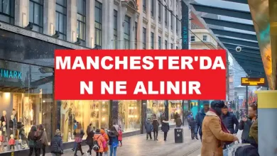 Manchester'dan ne alınır