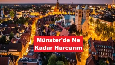 Münster'de ne kadar harcarım