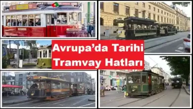 Avrupa’da Tarihi Tramvay Hatları