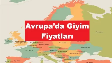 Avrupa’da Giyim Fiyatları