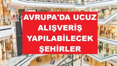 Avrupa’da ucuz alışveriş yapılabilecek şehirler