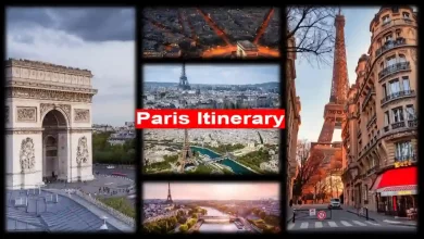 Paris itinerary